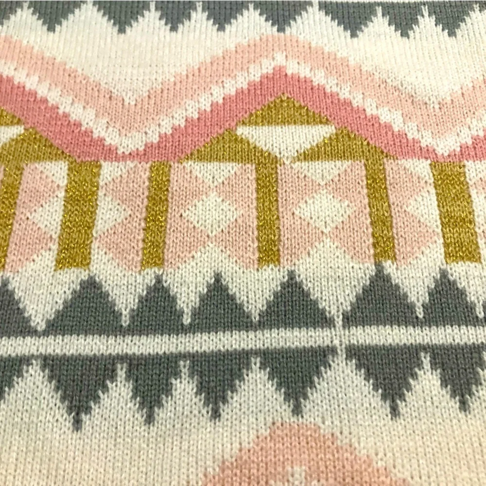 Pottery Barn KIDS‎ Emily Meritt Pom Pom Knit Baby Blanket 30